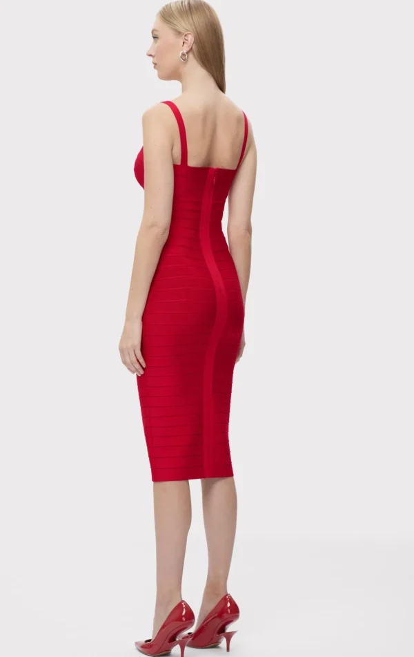Women Hervé Léger Dresses-THE MARIA DRESS