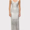 Women Hervé Léger Dresses | Gowns-THE METALLIC ALBA GOWN