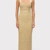 Women Hervé Léger Dresses | Gowns-THE METALLIC EVA GOWN