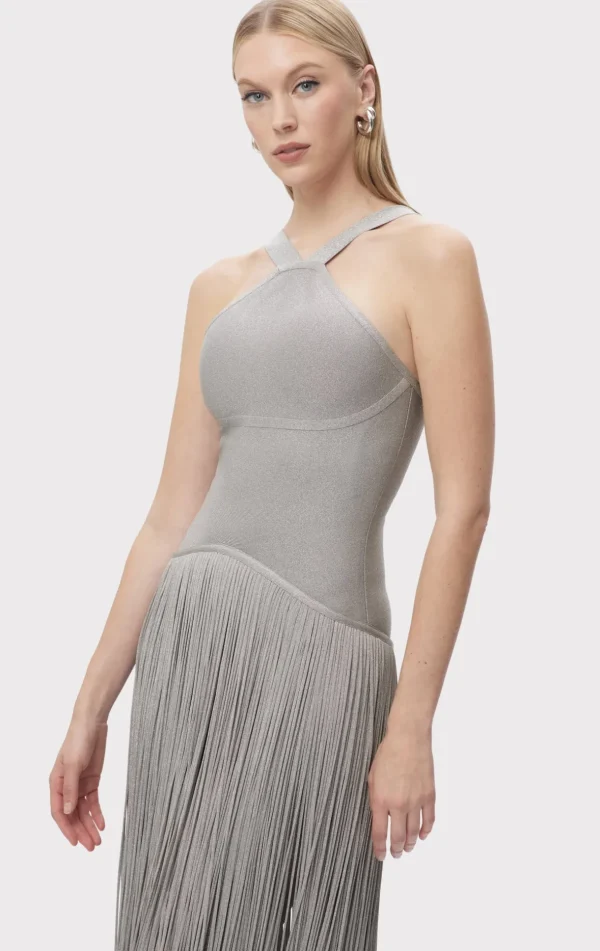 Women Hervé Léger Dresses | Gowns-THE METALLIC KENNEDY GOWN