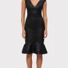Women Hervé Léger Dresses-THE METALLIC SOPHIE DRESS