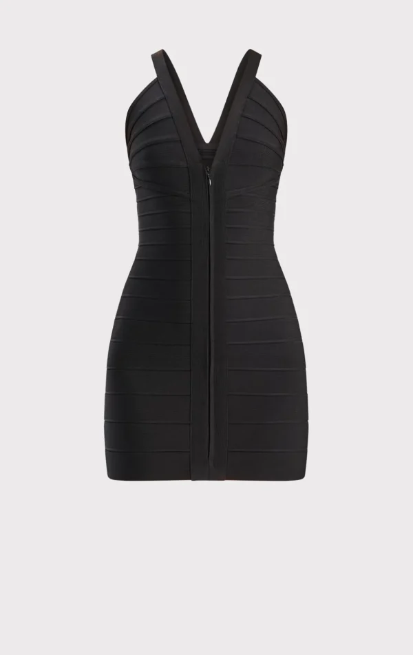 Women Hervé Léger Dresses-THE MINNIE DRESS