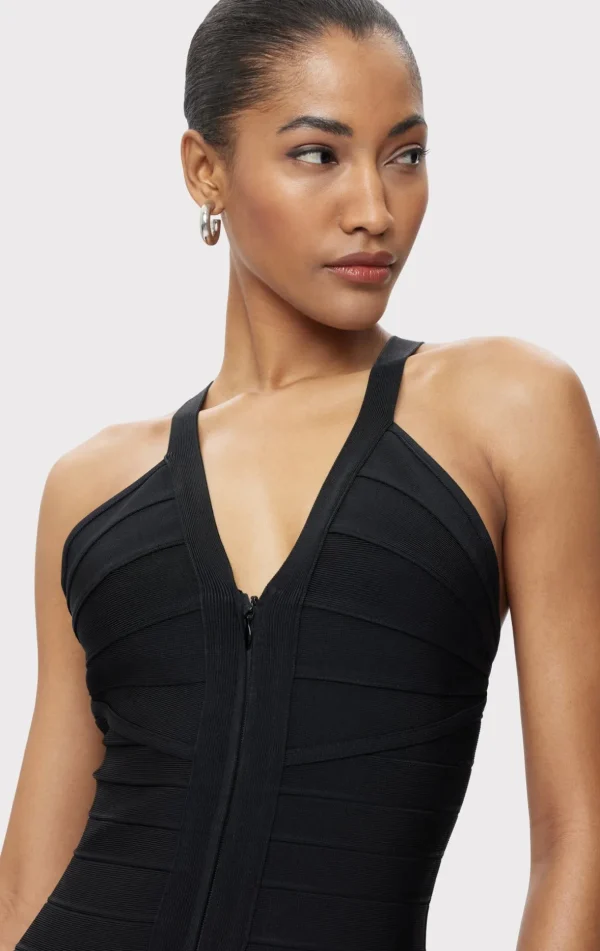 Women Hervé Léger Dresses-THE MINNIE DRESS