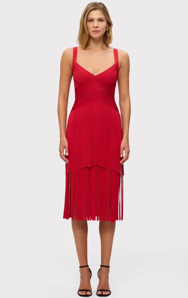 Women Hervé Léger Dresses-THE MISCHA DRESS