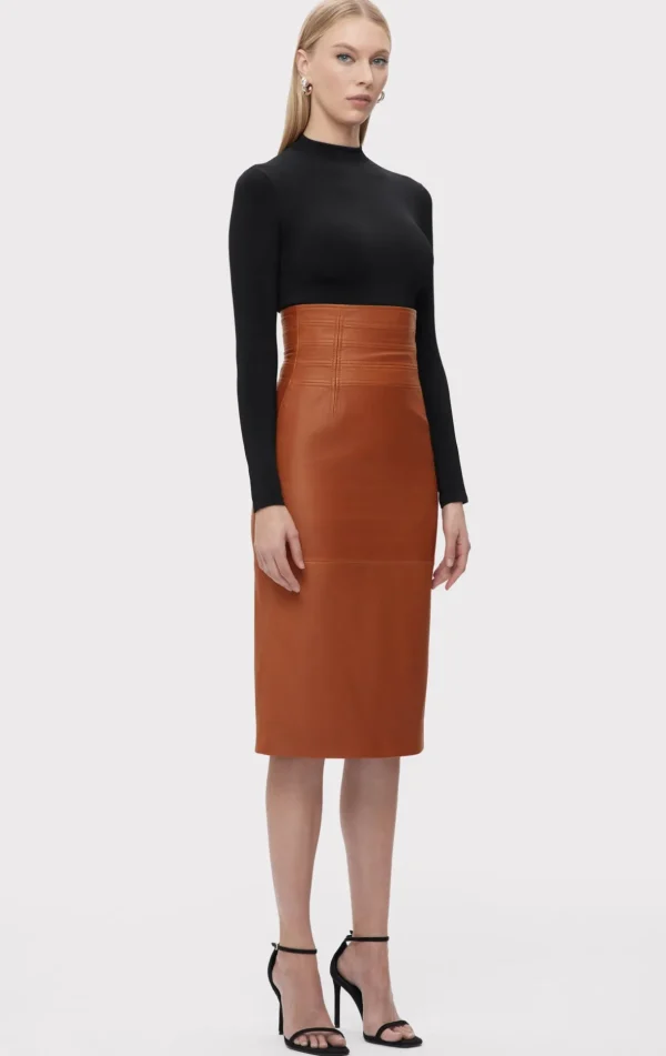 Women Hervé Léger Separates | Bottoms-THE PIPER SKIRT