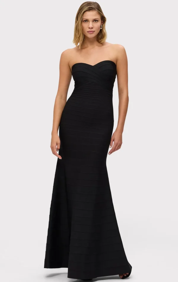Women Hervé Léger Dresses | Gowns-THE SARA GOWN