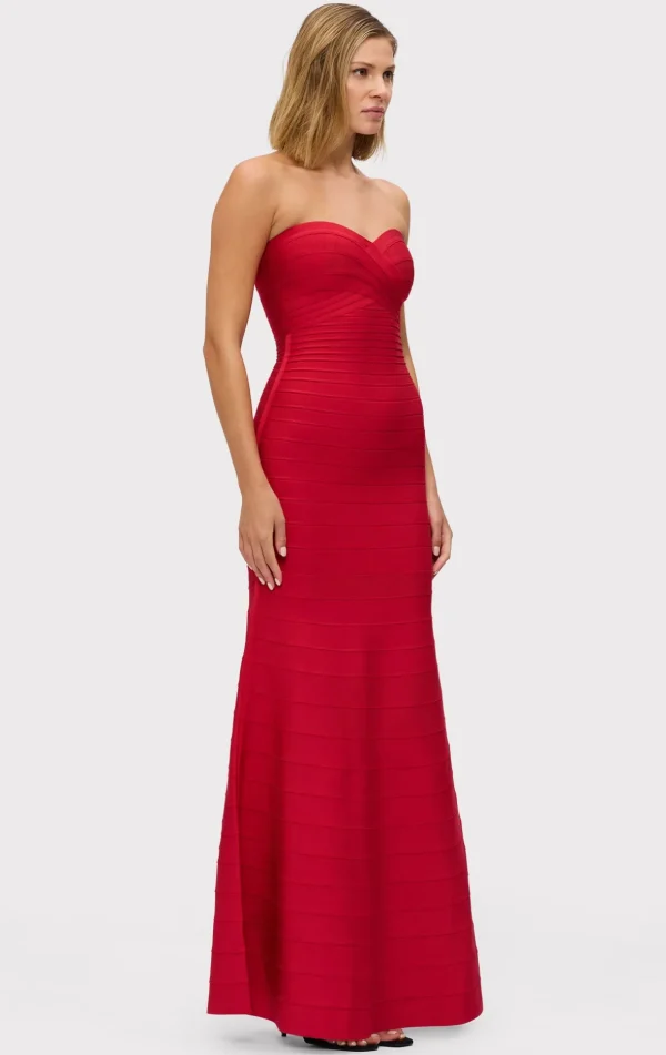 Women Hervé Léger Dresses | Gowns-THE SARA GOWN