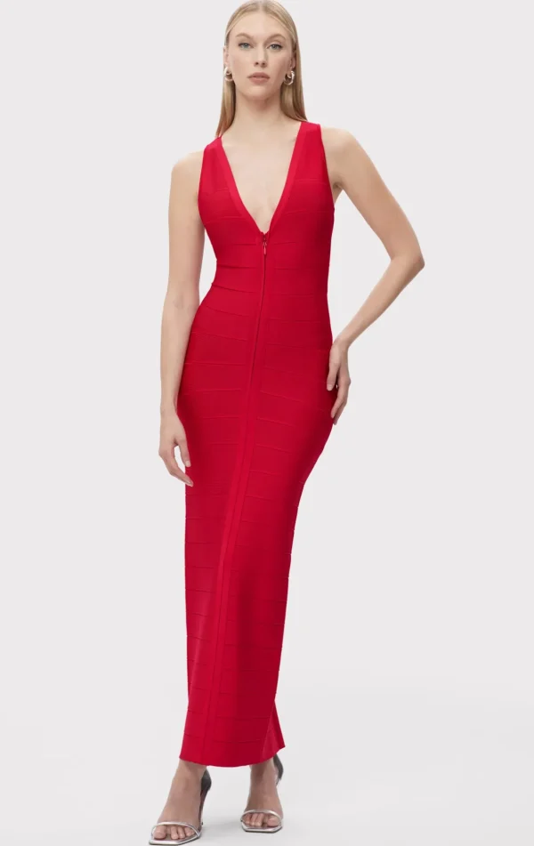Women Hervé Léger Dresses | Gowns-THE SOL GOWN