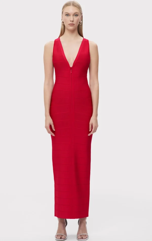 Women Hervé Léger Dresses | Gowns-THE SOL GOWN