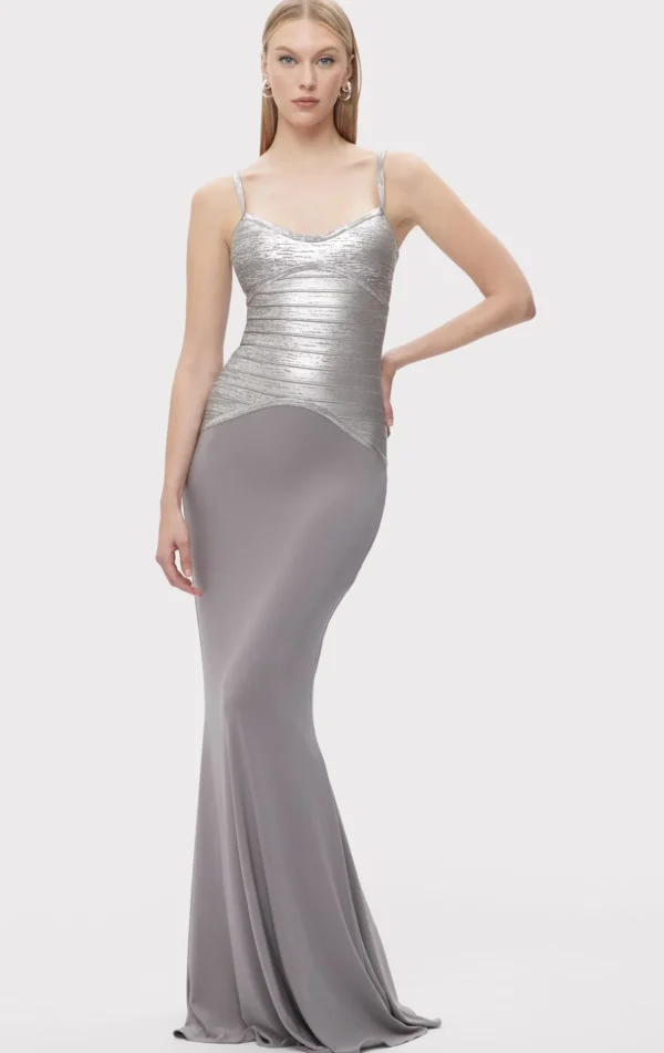 Women Hervé Léger Dresses | Gowns-THE VIOLET GOWN