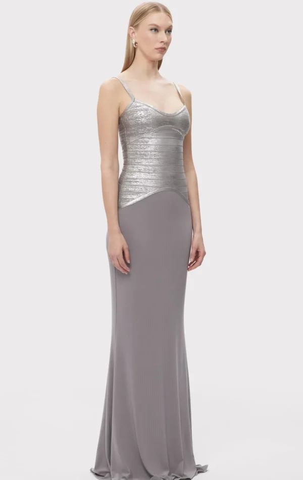 Women Hervé Léger Dresses | Gowns-THE VIOLET GOWN